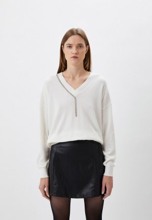 Пуловер Liu Jo. Цвет: белый