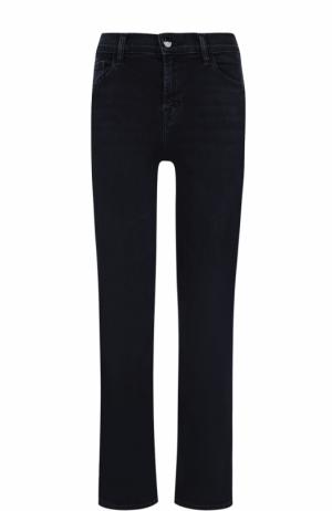 Укороченные расклешенные джинсы J Brand. Цвет: синий
