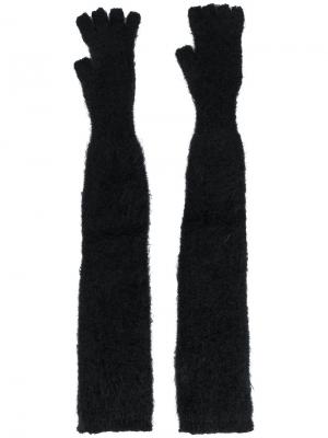 Длинные перчатки Lost & Found Ria Dunn. Цвет: чёрный