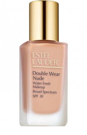 Тональный флюид Double Wear Nude, оттенок 2C2 Pale Almond Estée Lauder. Цвет: бесцветный