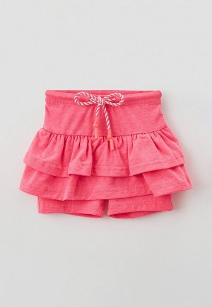 Юбка-шорты PlayToday. Цвет: розовый