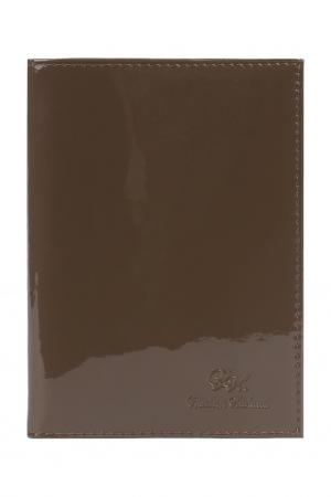 Обложка для паспорта Alliance. Цвет: светло-коричневый