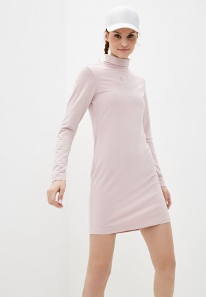 Платье Nike. Цвет: розовый