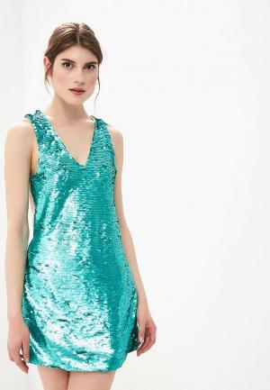 Платье Rinascimento. Цвет: зеленый