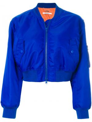Куртка-бомбер Givenchy. Цвет: синий