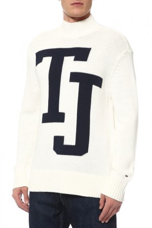 Джемпер Tommy Jeans. Цвет: белый