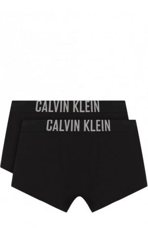 Комплект из двух хлопковых боксеров Calvin Klein Underwear. Цвет: черный