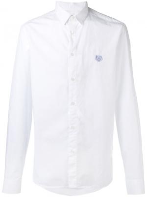Классическая рубашка Kenzo. Цвет: белый