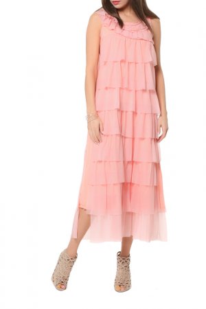 Платье LISA BOHO. Цвет: персиковый
