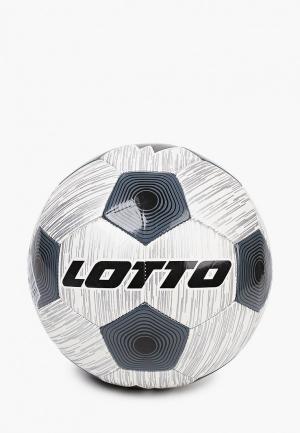 Мяч футбольный Lotto. Цвет: серый