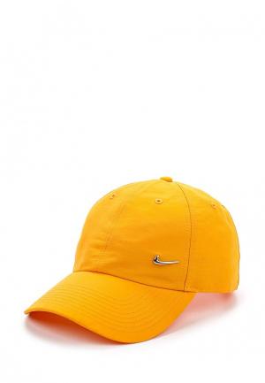 Бейсболка Nike. Цвет: оранжевый