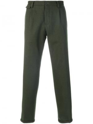 Классические брюки-чинос Pt01. Цвет: зелёный