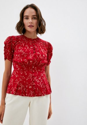 Блуза Polo Ralph Lauren. Цвет: красный