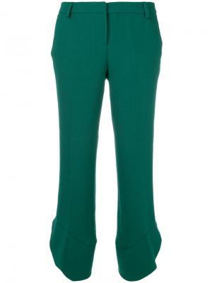 Укороченные брюки клеш  LAutre Chose L'Autre. Цвет: зелёный