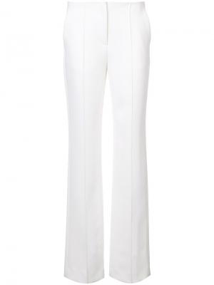 Прямые брюки Dvf Diane Von Furstenberg. Цвет: белый