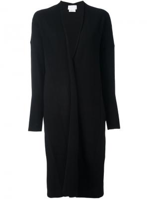 Открытое пальто DKNY. Цвет: чёрный