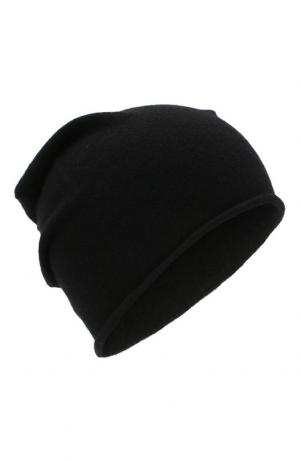 Кашемировая шапка с декоративной застежкой Masnada. Цвет: черный