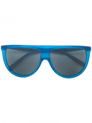 Солнцезащитные очки Thin Shadow Céline Eyewear. Цвет: синий