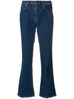 Cropped flare jeans Sonia Rykiel. Цвет: синий