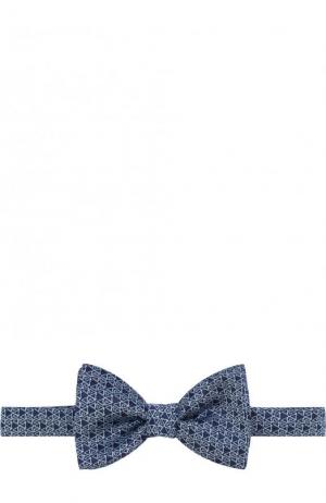 Шелковый галстук-бабочка Lanvin. Цвет: темно-синий