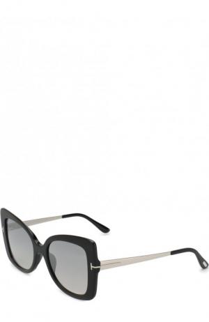 Солнцезащитные очки Tom Ford. Цвет: черный