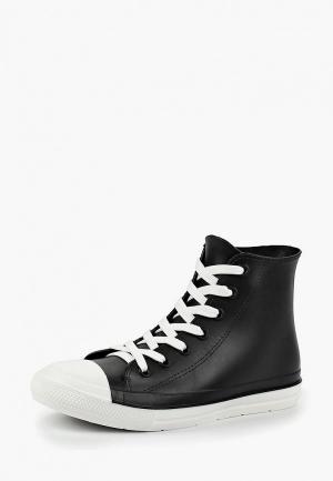Резиновые ботинки Mon Ami. Цвет: черный