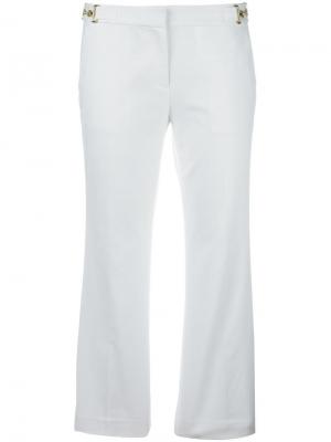 Укороченные брюки Michael Kors. Цвет: белый