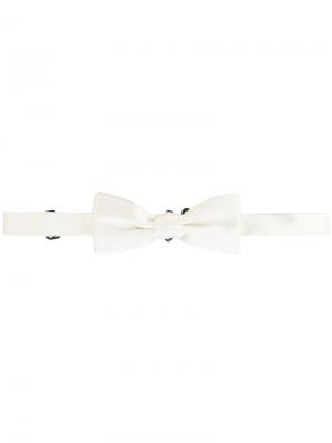 Классический галстук-бабочка Dolce & Gabbana. Цвет: белый