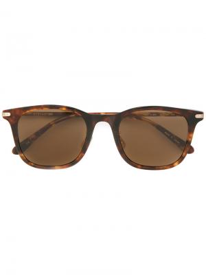 Солнцезащитные очки в квадратной оправе Eyevan7285. Цвет: коричневый