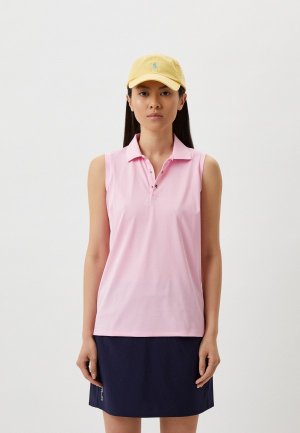 Поло Polo Golf Ralph Lauren. Цвет: розовый
