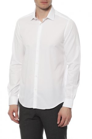 Рубашка MONDIGO. Цвет: белый
