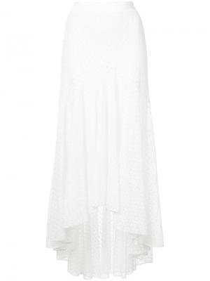 Асимметричная юбка длины миди Missoni. Цвет: белый