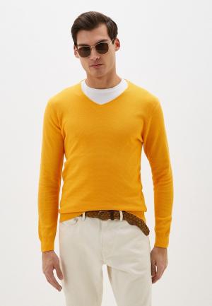 Пуловер Key to Life. Цвет: желтый
