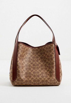 Сумка Coach. Цвет: коричневый
