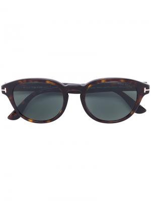 Солнцезащитные очки Von Bulow Tom Ford Eyewear. Цвет: коричневый