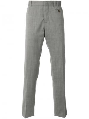 Костюмные брюки Vivienne Westwood Man. Цвет: серый
