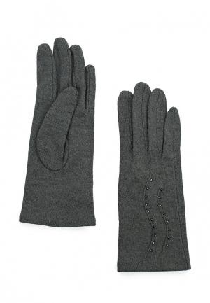 Перчатки Fabretti. Цвет: серый