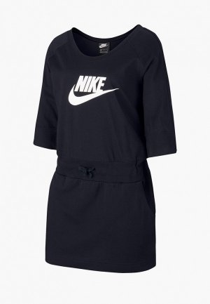 Платье Nike. Цвет: черный
