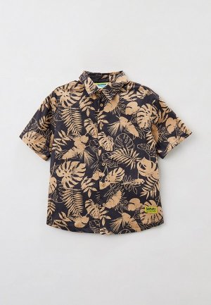 Рубашка Acoola. Цвет: коричневый