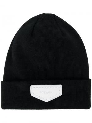 Классическая шапка бини Givenchy. Цвет: чёрный