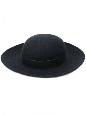 Фетровая шляпа Comme Des Garçons. Цвет: чёрный