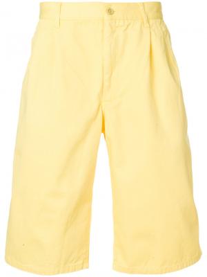 Classic bermuda shorts Comme Des Garçons Shirt Boys. Цвет: жёлтый и оранжевый