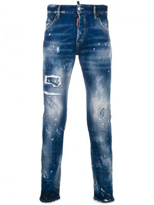 Skinny Dan jeans Dsquared2. Цвет: синий