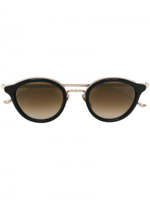 Round-frame sunglasses Chrome Hearts. Цвет: чёрный