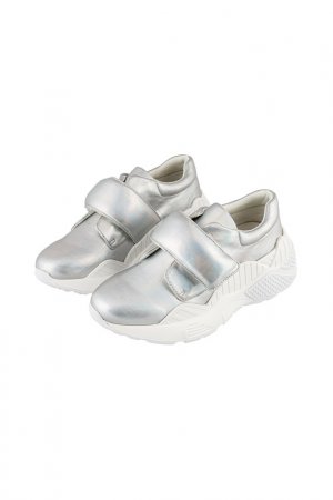 Сникерсы JEFFREY CAMPBELL. Цвет: серебряный