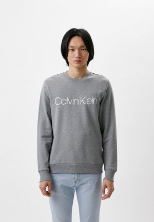 Свитшот Calvin Klein. Цвет: серый