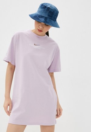 Платье Nike. Цвет: фиолетовый