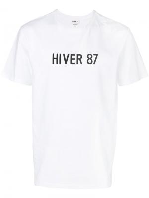 Футболка Hiver 87 A.P.C.. Цвет: белый