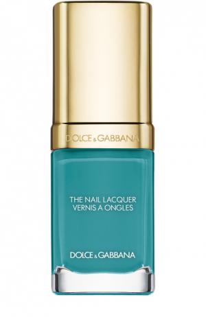 Лак для ногтей, оттенок 718 Turquoise Dolce & Gabbana. Цвет: бесцветный