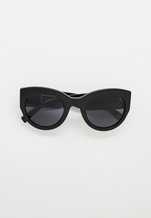 Очки солнцезащитные Versace. Цвет: черный